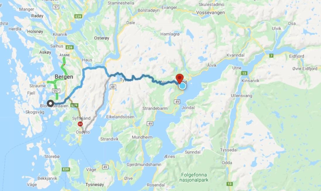 Hardanger Feriesenter Nesvika Villa Norheimsund Ngoại thất bức ảnh